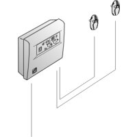 Harvia Saunasteuergerät C105S für Kombiöfen