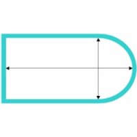 Mazide aufblasebare Schwimmbadabdeckung Rechteck/Oval   (Maßanfertigung)