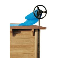 Aufrollvorrichtung G-10 für Luftpolsterfolie Holzbecken Octo und Octo+