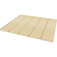 Wellpool24 Lamellen für Rolladenabdeckung, Beige