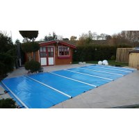 Poolabdeckung Wellpool24 Alu auf Maß (Farbe wählbar)