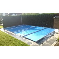 Poolabdeckung Wellpool24 Alu auf Maß (Farbe wählbar)