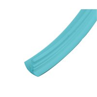 PVC-Keder / flexible Klemmleiste hellblau