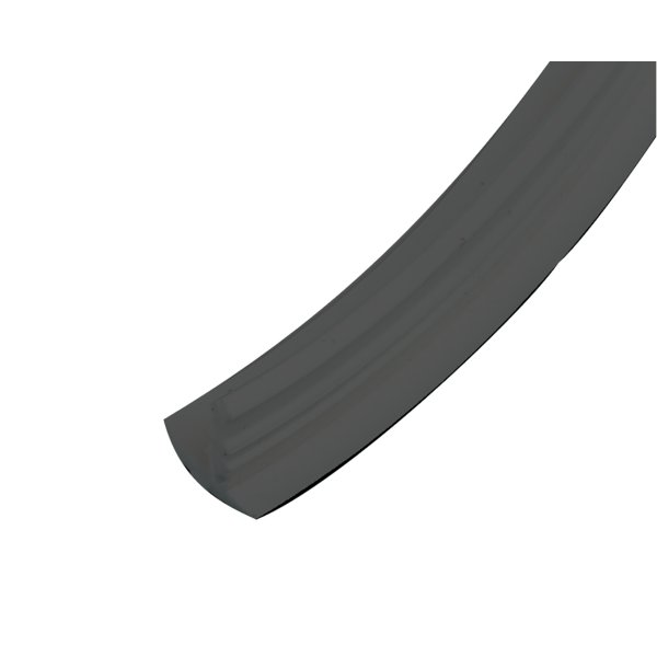 PVC-Keder / flexible Klemmleiste hellgrau