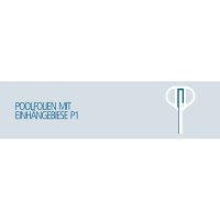 Poolfolie für Rundbecken Höhe 120cm, 0,8 mm, Biese P1, blau