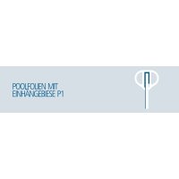 Poolfolie für Ovalbecken Höhe 120 cm, 0,8 mm, Biese P1, blau