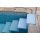 Pooltreppe Eleganz 60 (Beckenrand) einfarbig