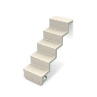 Pooltreppe Eleganz 60 (Wand) sand
