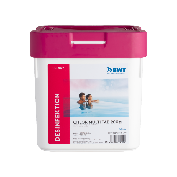 BWT Multitabs - der Alleskönner, 200g-Tabletten 5 kg