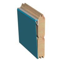 Holzpool SET Achteck, 700 x 400 x 124 cm, ca. 21,7 m³