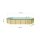 Holzpool SET Achteck, 700 x 400 x 124 cm, ca. 21,7 m³