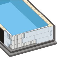 Styroporpool Set | Rechteckpool 500 x 300 x 150 cm